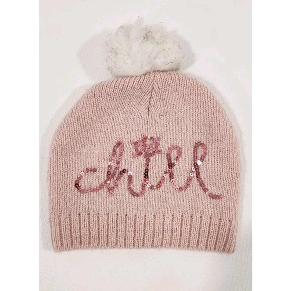 Toby Chill  Girl Winter Pink‎ Hat Size 7-14 Years